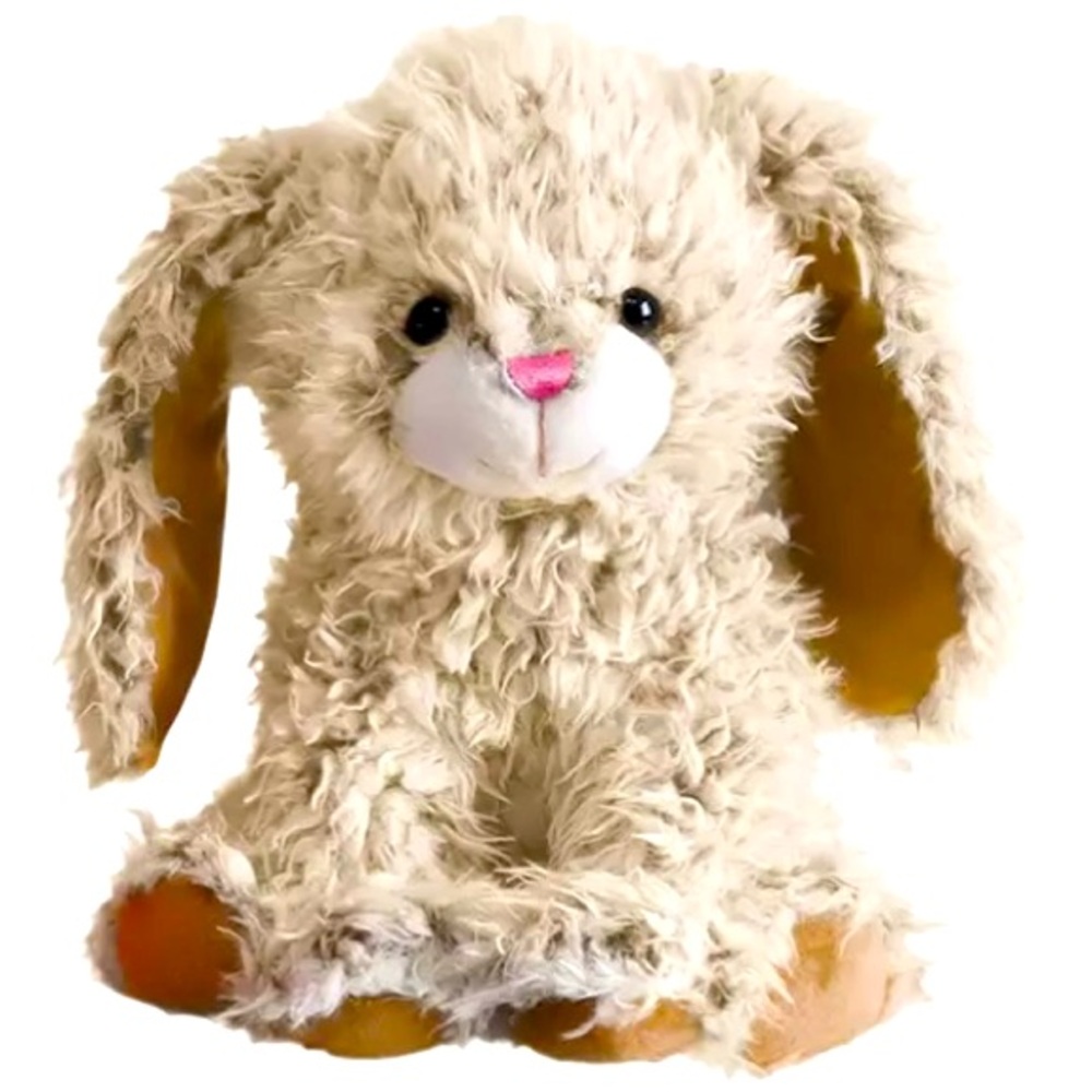 New! 12” floppy eared shaggy bunny